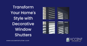 Decorative window shutters